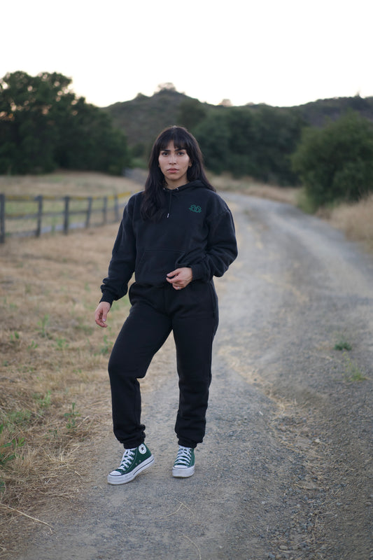 Charcoal Positivity Hoodie